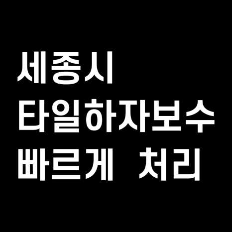 세종시 깨진 타일하자보수 현장 사진